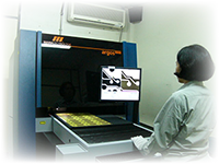 フレキシブル基板(FPC基板) 工場設備(自動検査装置1)